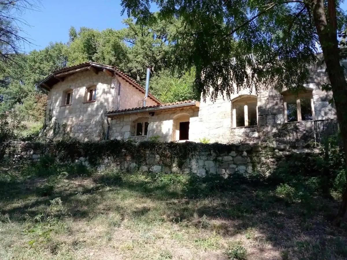 Gite Les Cabanes De Fallot Pour 15 Personnes - Piscine Naturelle L'isle-Bouzon Exterior photo